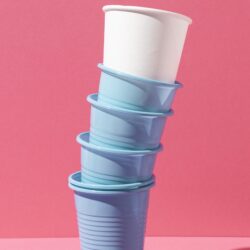 Vaso plástico desechable