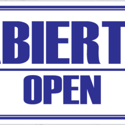 Abierto/Open