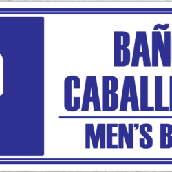 Baño Caballeros/Mens Bath