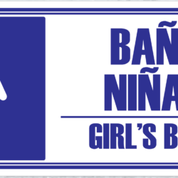 Baño Niñas/Girls Bath