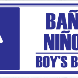 Baño Niños/Boys Bath