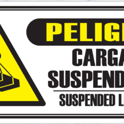Peligro Carga Suspendida