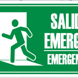 Salida de Emergencia Izquierda