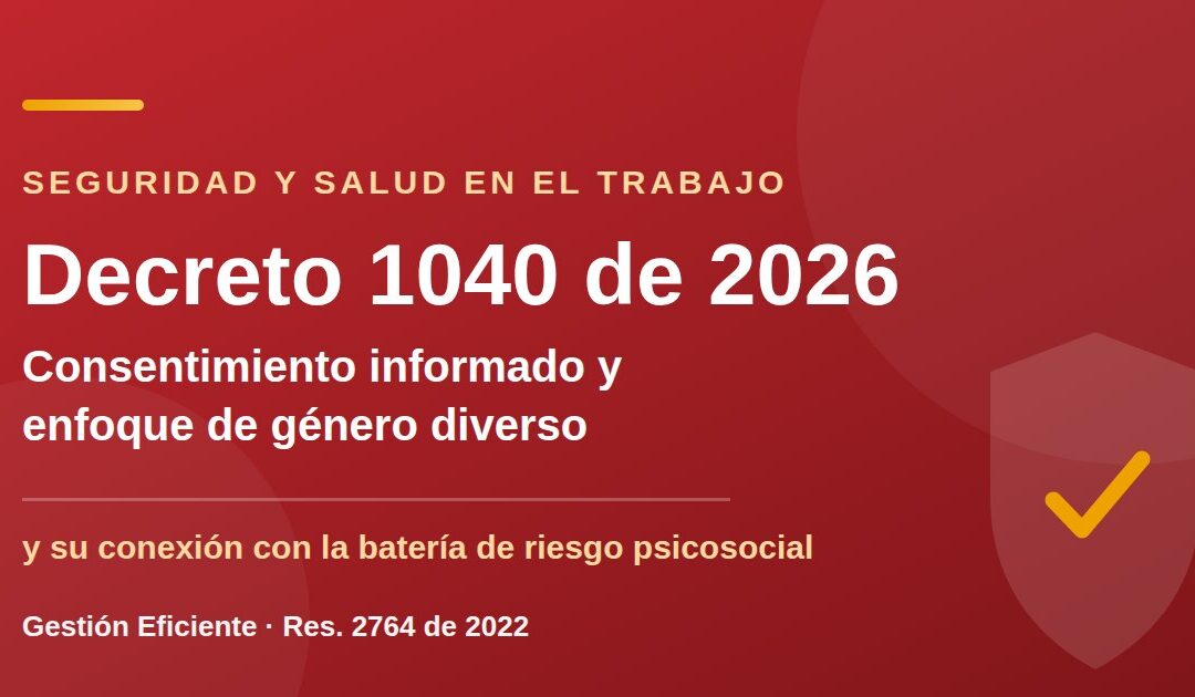 Decreto 1040 de 2026