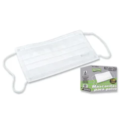 TAPABOCAS BLANCO DESECHABLE CJ X 100 UND ZUBI-OLA