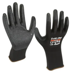 GUANTES FLEXIDIP NYLON/SPANDEX EN NITRILO C/PUNTOS EN LA PALMA ZUBI-OLA