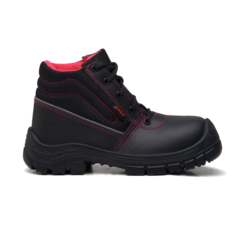 BOTIN MICROPIEL NEGRO/ROSADO SAGA 2041W