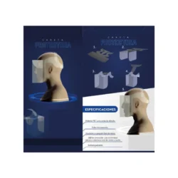 CARETA PROTECTORA PET TRANSPARENTE AF