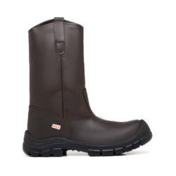 BOTA PIEL GRASO SUPERVISOR CAÑA ALTA 10″ SUELA PU P/P SAGA 3048