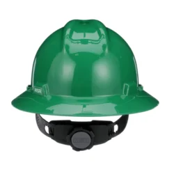 SOMBRERO V-GARD VERDE SHELL MEDIO C/SUSPENSION FAS-TRAC III MSA