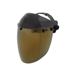 CARETA VISOR POLICARBONATO IR 5.0 ROCKET DORADO STEELPRO