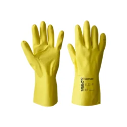 GUANTE ELASTOSAFE NOVA AMARILLO 15mil 13″
